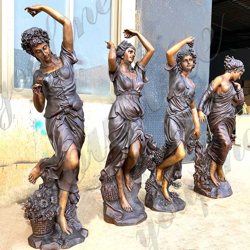 Four Seasons Statues Details: