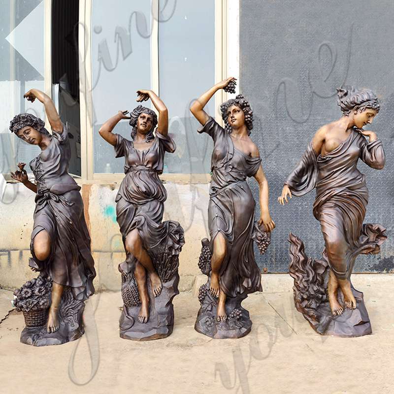 Four Seasons Statues Details: