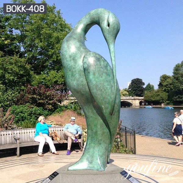 Details of Bronze Garden Statue: