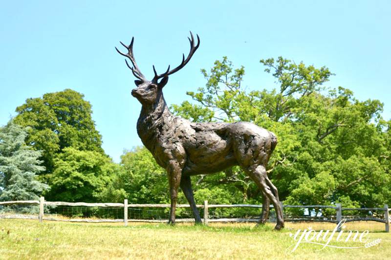 life size deer statue for sale-YouFine Sculpture