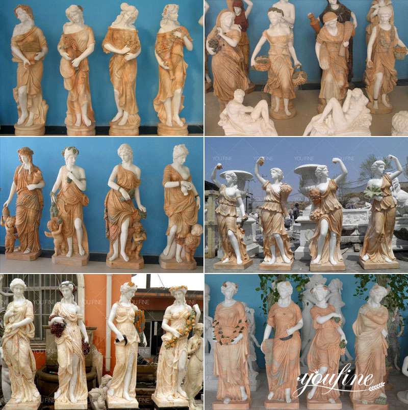 marble four season goddess statue - YouFine Sculpture (1)