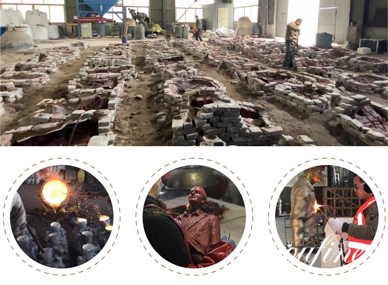 Lost Wax Casting Bronze Process: