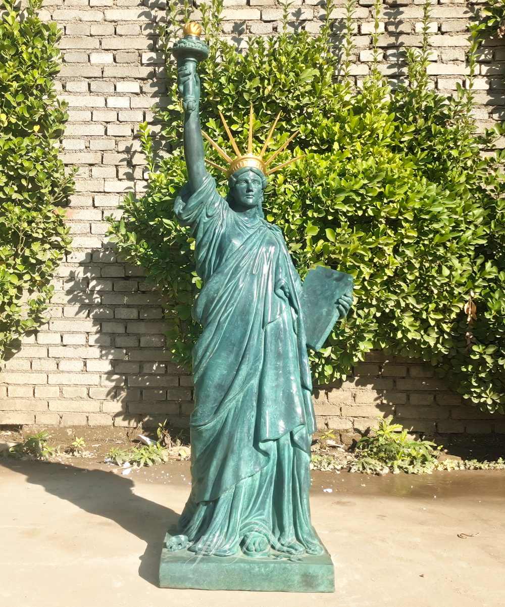 A Replica of the Statue of Liberty Cast by Our Factory for a Client