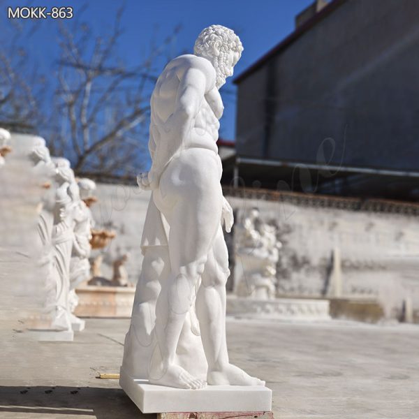 Classical-Life-Size-Marble-Farnese-Hercules-Statue-for-Sale