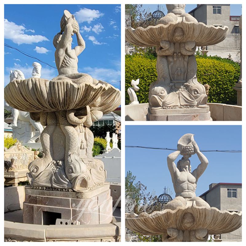 Fish water fountain - YouFine Sculpture