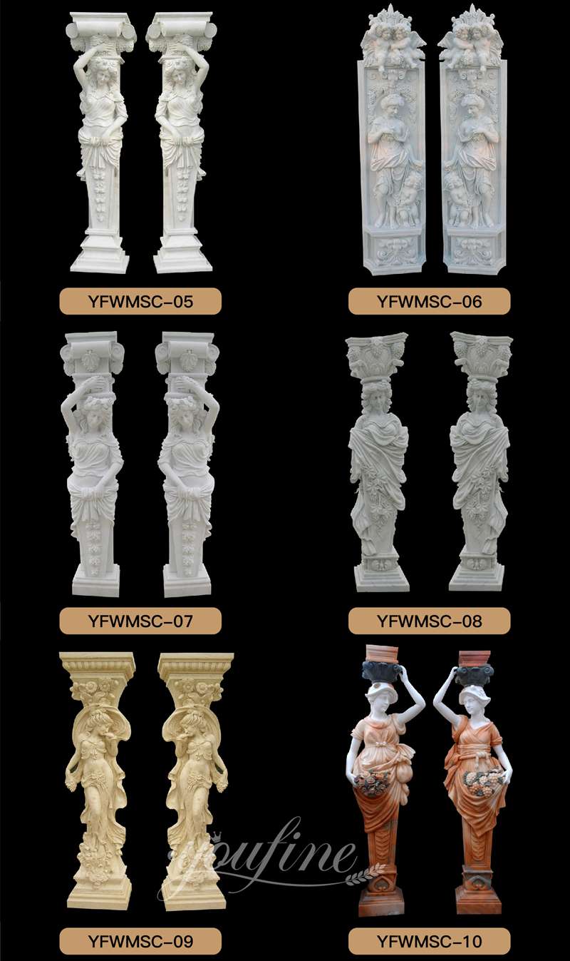 Marble statue column - YouFine Sculpture (1)