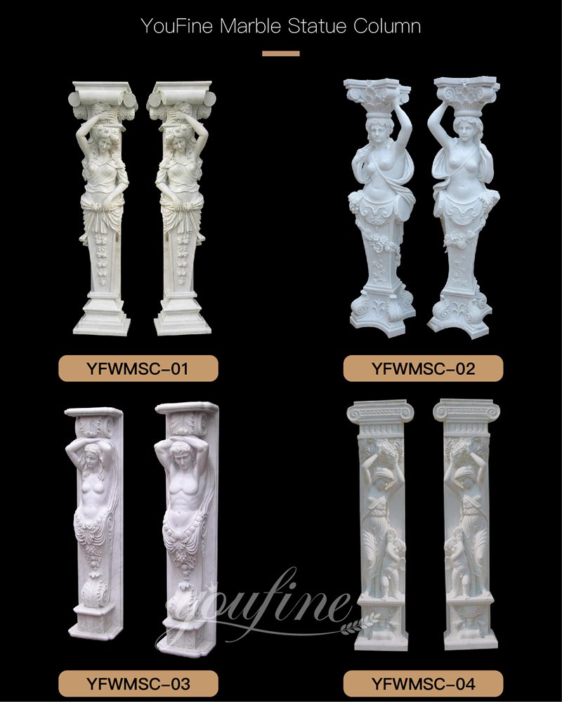 Marble statue column - YouFine Sculpture (4)