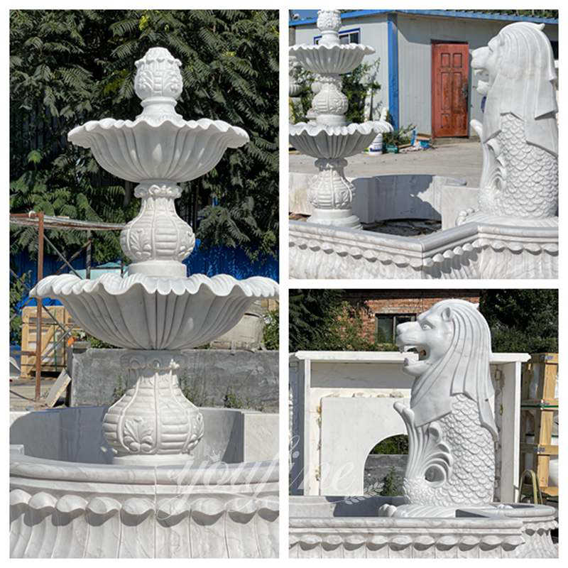 Merlion fountain - YouFine Sculpture (2)