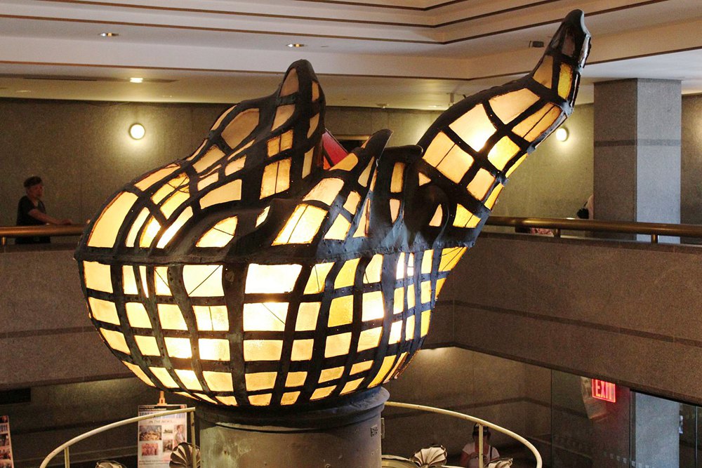 The Original Torch of Statue of Liberty