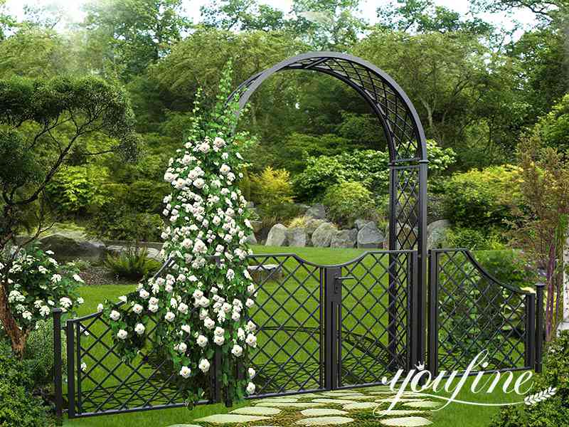 decorative garden gates for sale-YouFine Sculpture