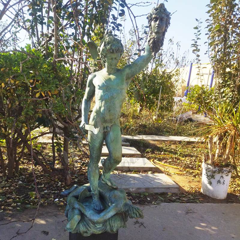 medusa holding perseus head