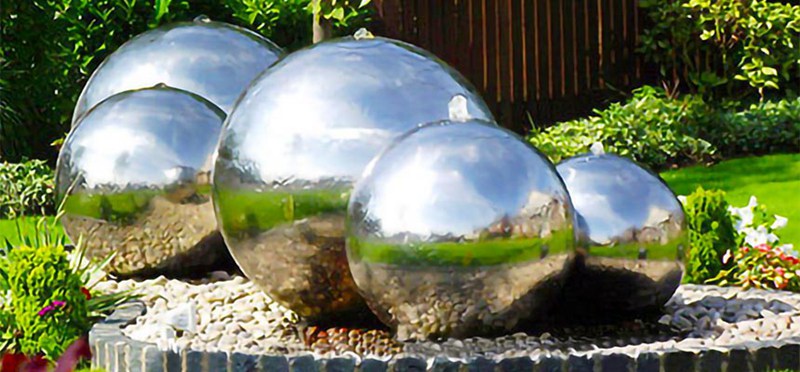 stainless-steel-sphere-water-fountain