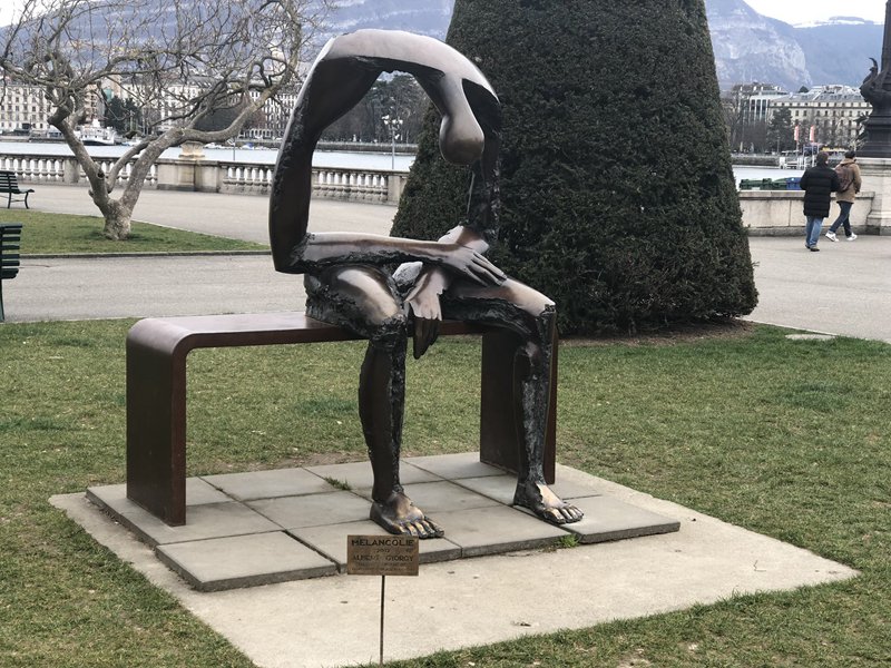 statue of grief