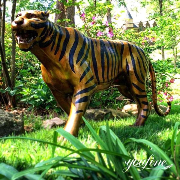 Large Outdoor Garden Bronze Tiger Statue for Sale BOK1311 YouFine
