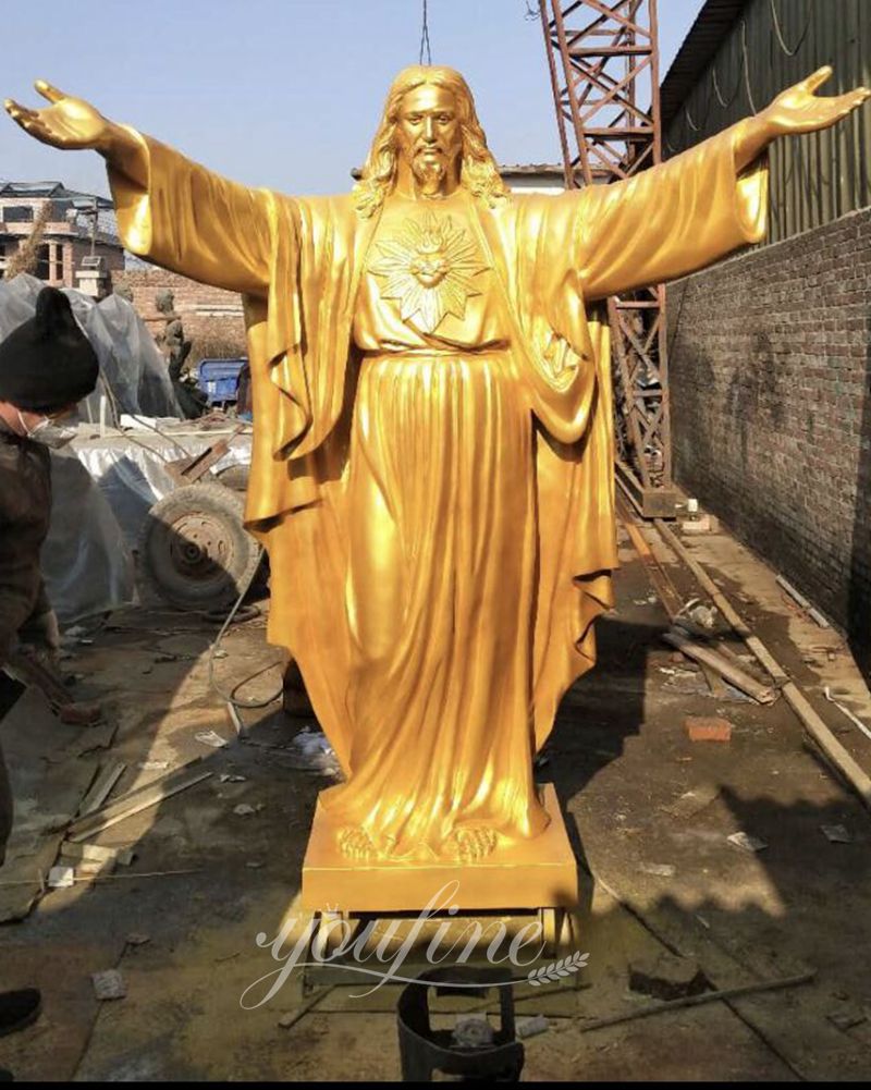 Bronze Jesus Statue we made before