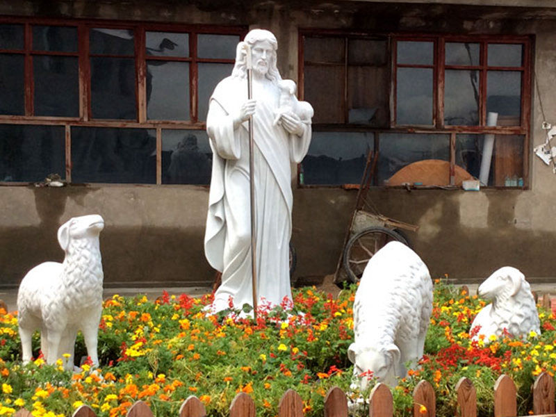 Jesus Shepherd Statue Feedback From Client