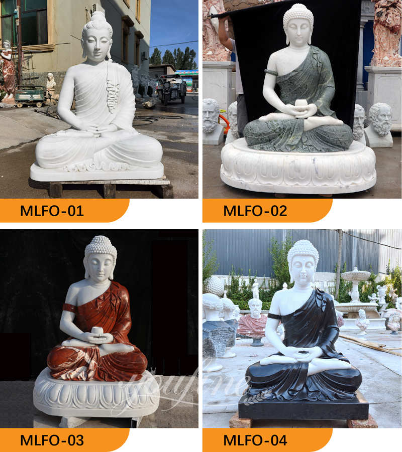 Marble Buddha sculpture - YouFine Sculpture (2)