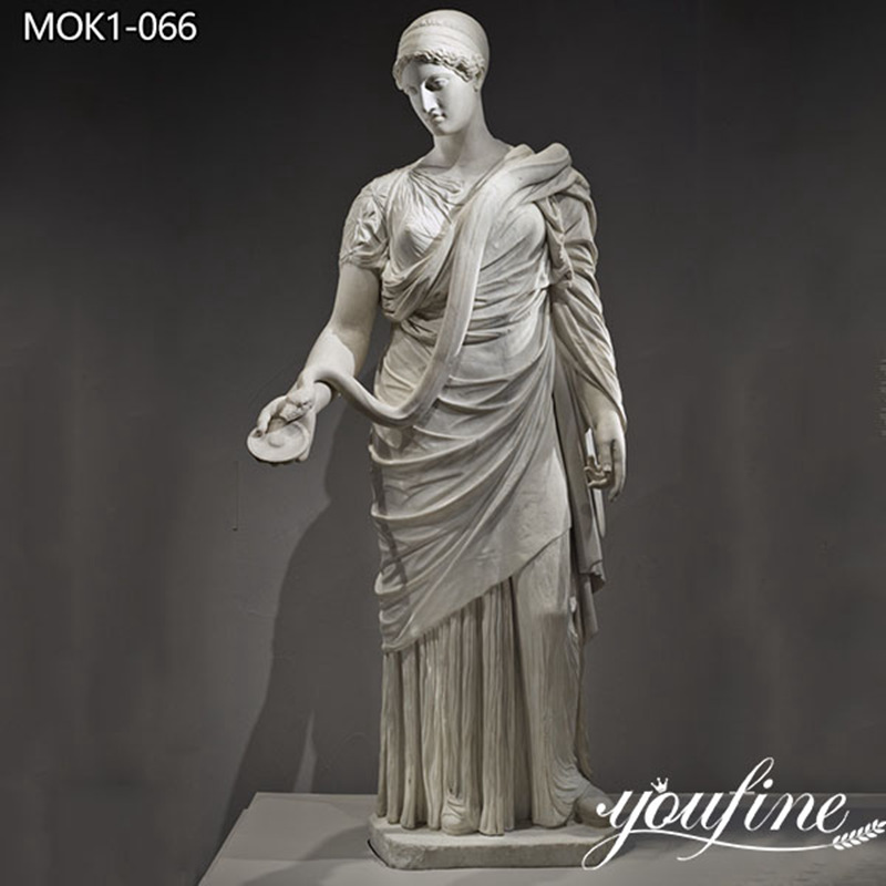 Marble Goddess of Health Hygieia Statue for Sale MOK1-066 