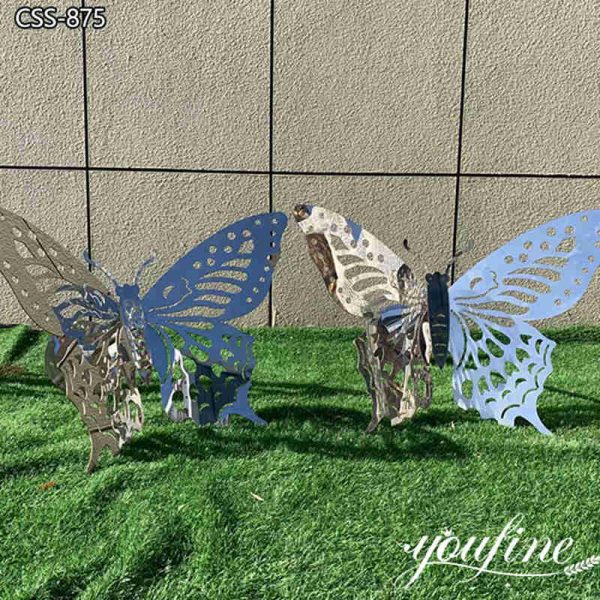 Metal Large Butterfly Garden Sculpture for Sale CSS-875