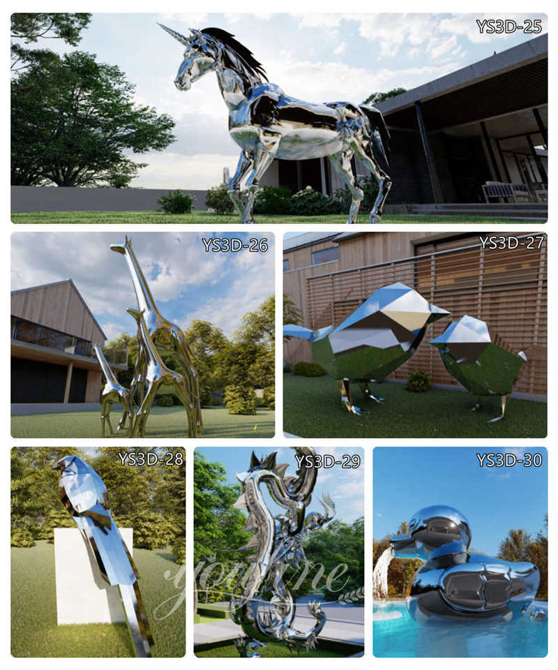 Metal animal sculpture- YouFine Sculpture