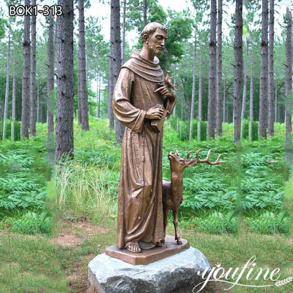 St Francis statues for garden-YouFine Sculpture
