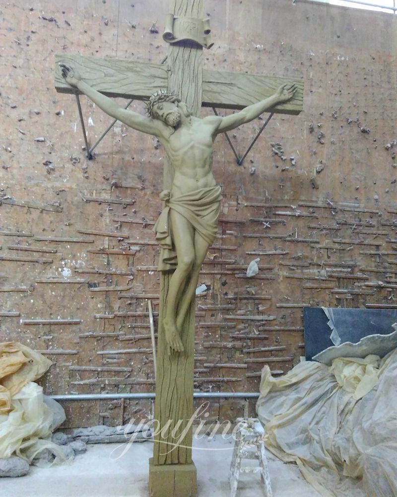 YouFine Bronze Jesus statue Clay Model (2)