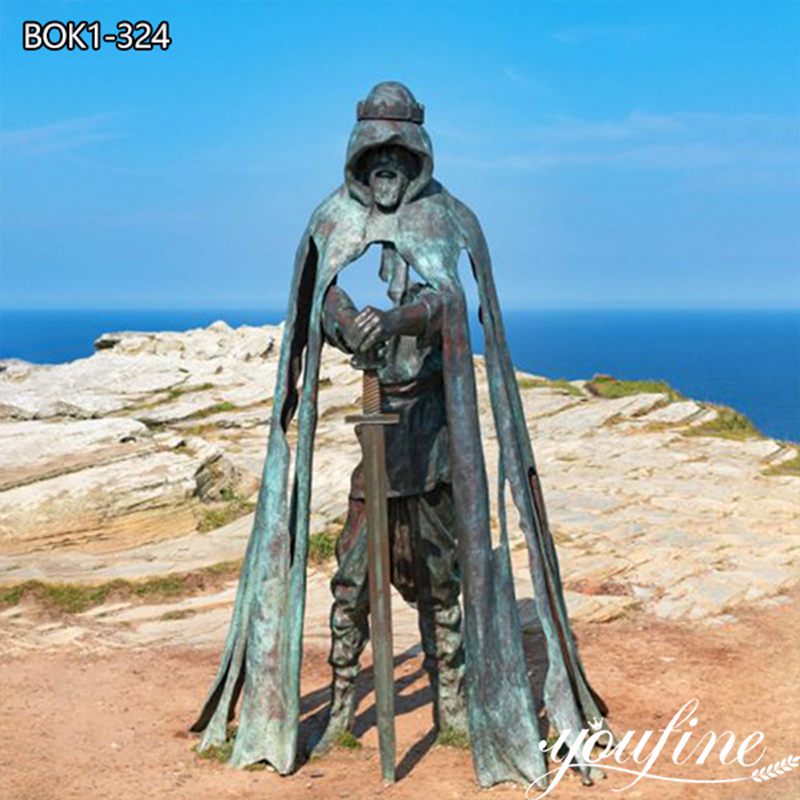 Where is King Arthur Statue-Gallos Sculpture?