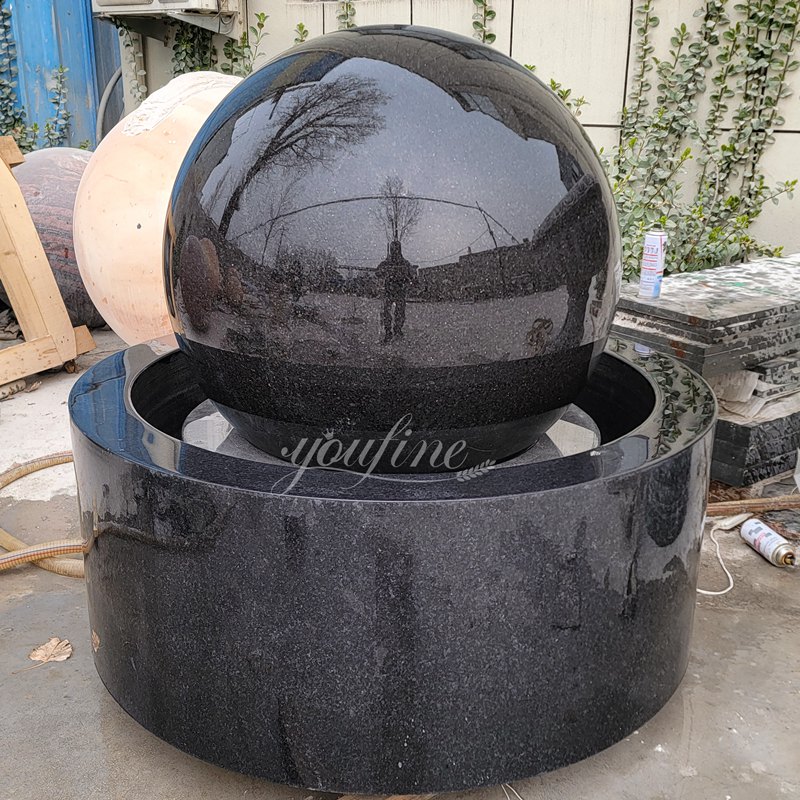black ball water fountains