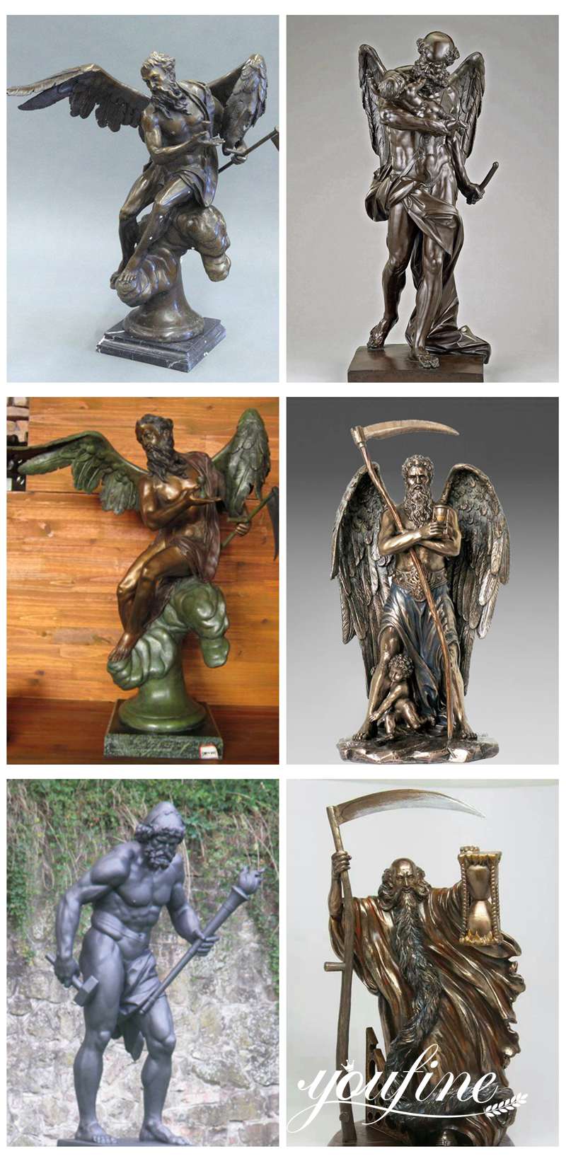 bronze Saturn statues-YouFine Sculpture