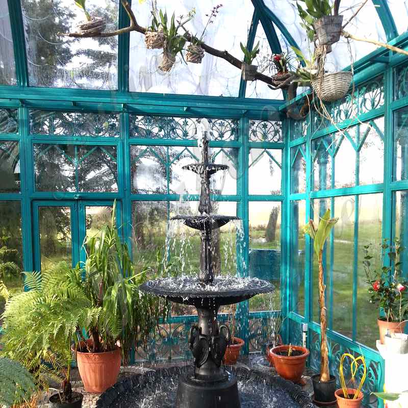 custom made wedding wrought iron gazebo-YouFine Sculpture