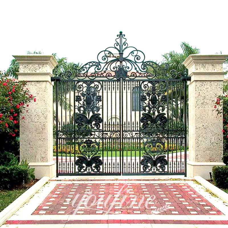 driveway iron gates for sale-YouFine Sculpture