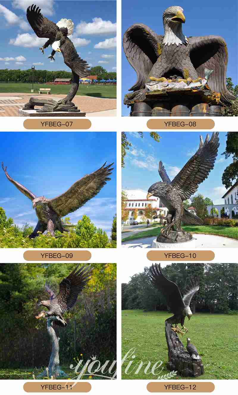 eagle sculptures-YouFine Sculpture