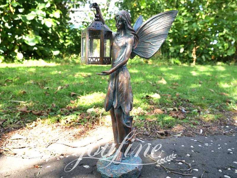Life size Bronze Fairy Statues Angel Garden Ornaments for Sale