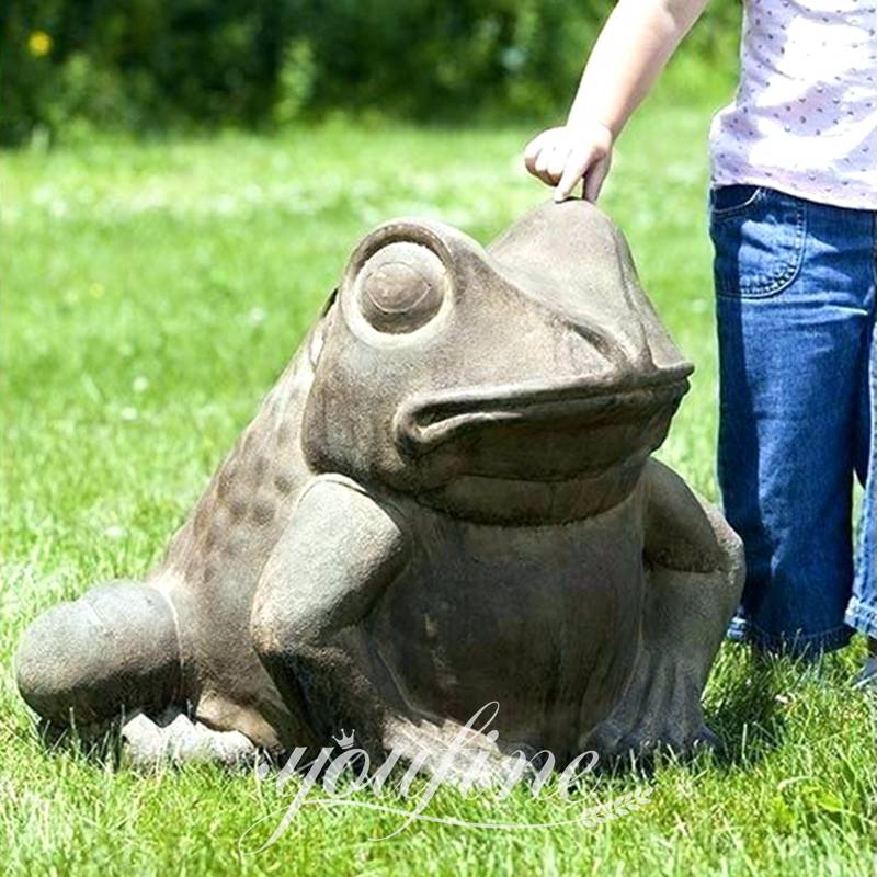 frog statue large-YouFine Sculpture