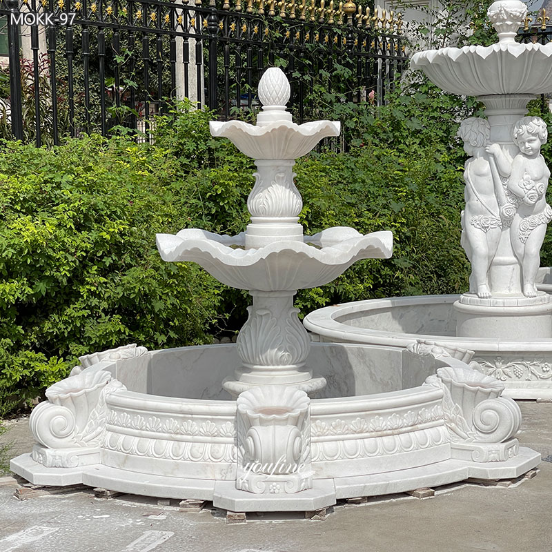 front door fountain