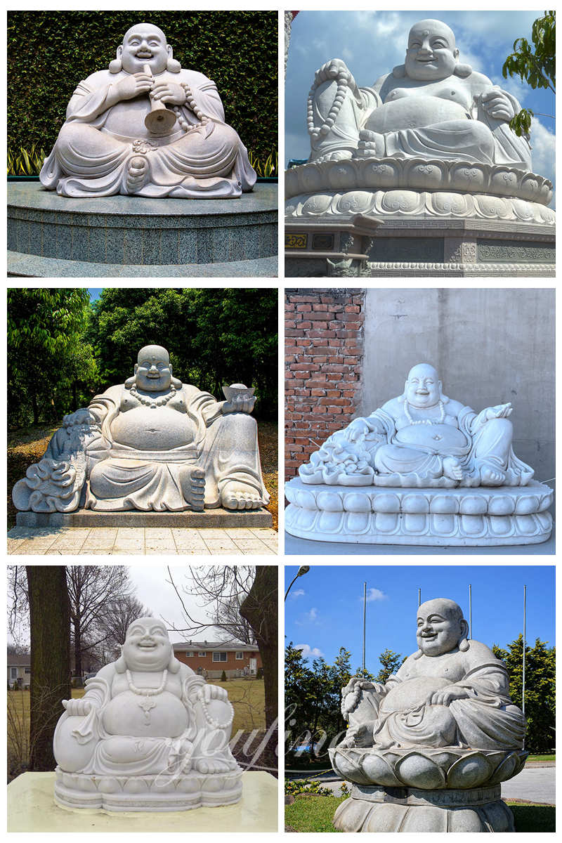 happy buddha garden statue - YouFine Sculpture