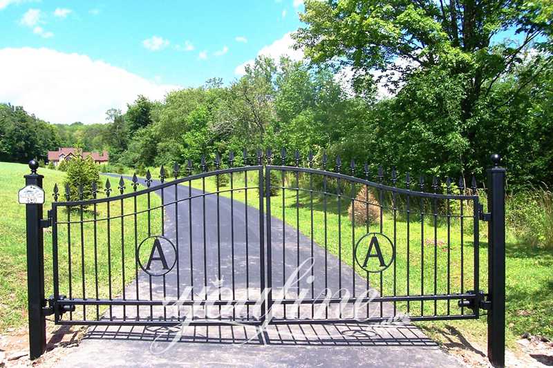 iron driveway gate-YouFine Sculpture