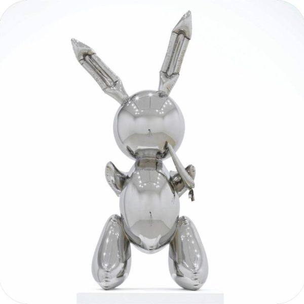 Jeff Koons Rabbit Statue Sculpture