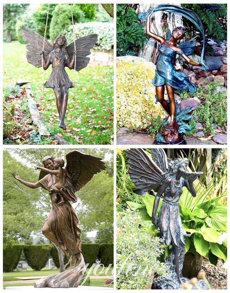 large garden fairy statues-YouFine Sculpture