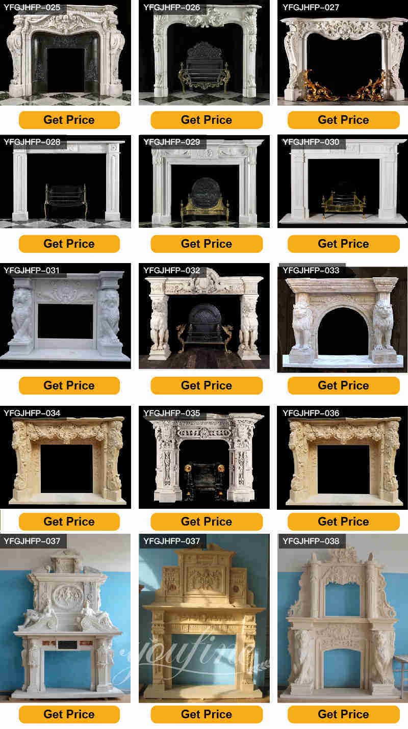 marble fireplace for sale - YouFine Sculpture