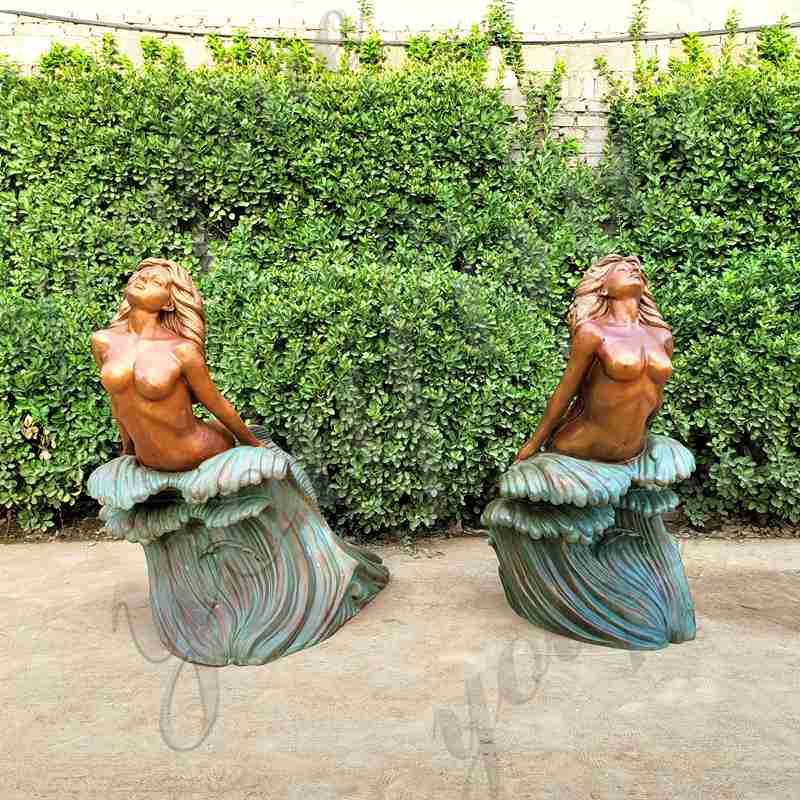 mermaid statues-YouFine sculpture