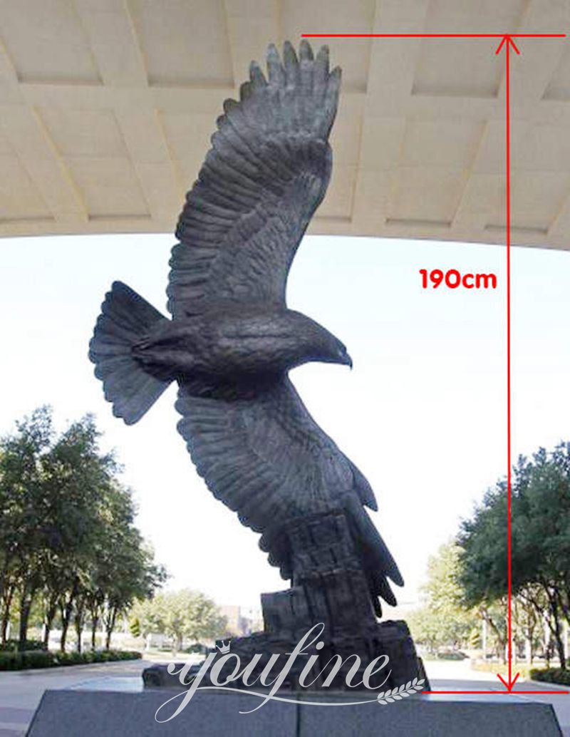 metal eagle statue-YouFine Sculpture