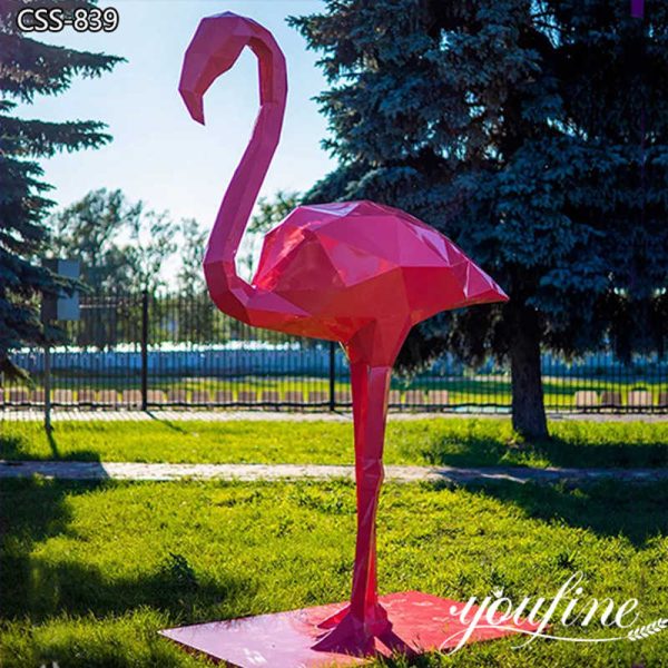 tall flamingo statue - YouFine Sculpture