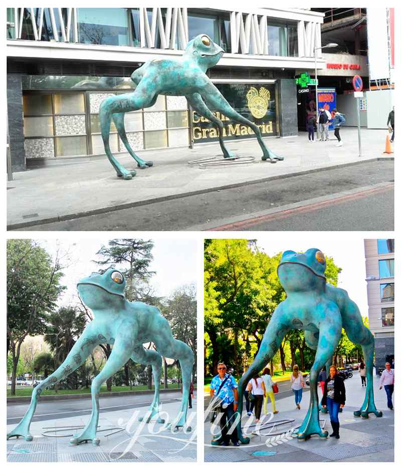 vintage frog statue-YouFine Sculpture