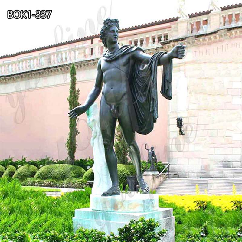 Famous Bronze Apollo Belvedere Greek Male Statue for Sale BOK1-337