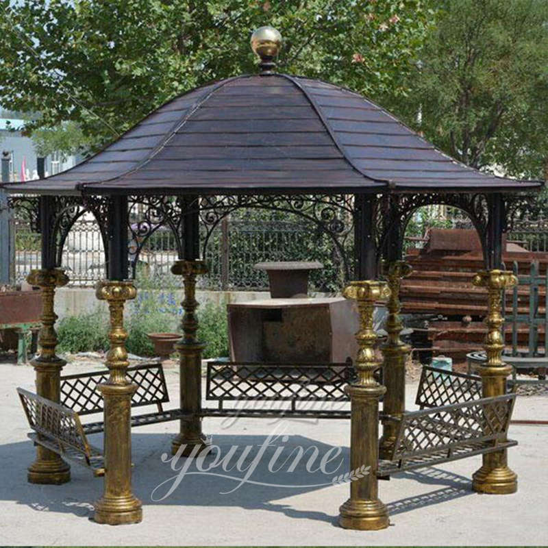 Iron gazebo - YouFine Sculpture