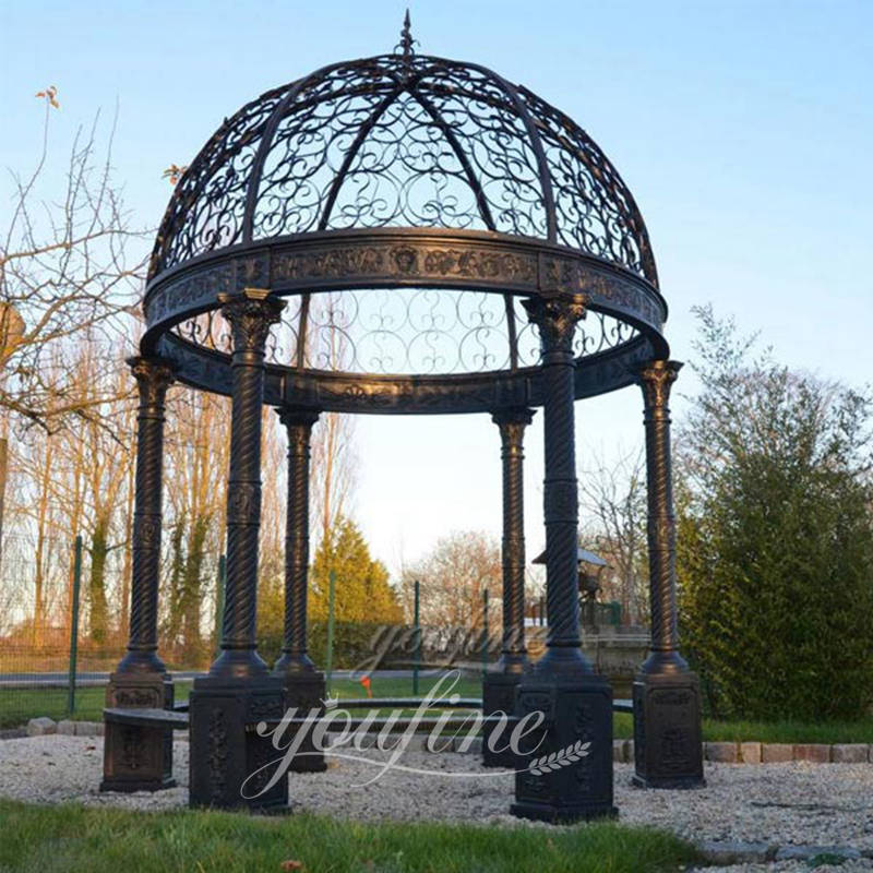 Iron gazebo - YouFine Sculpture