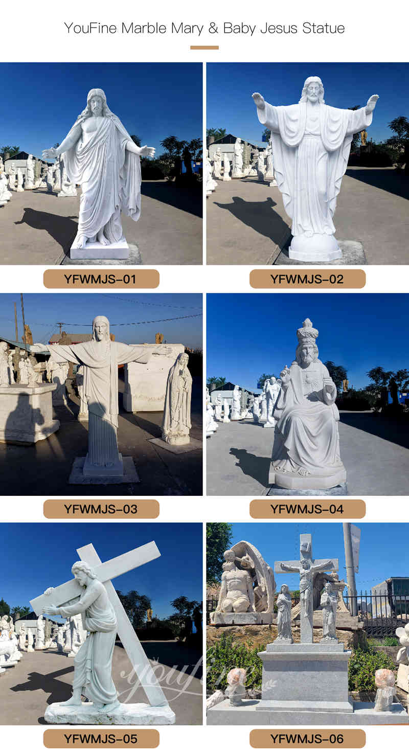 Jesus Marble Statue - YouFine Sculpture (1)