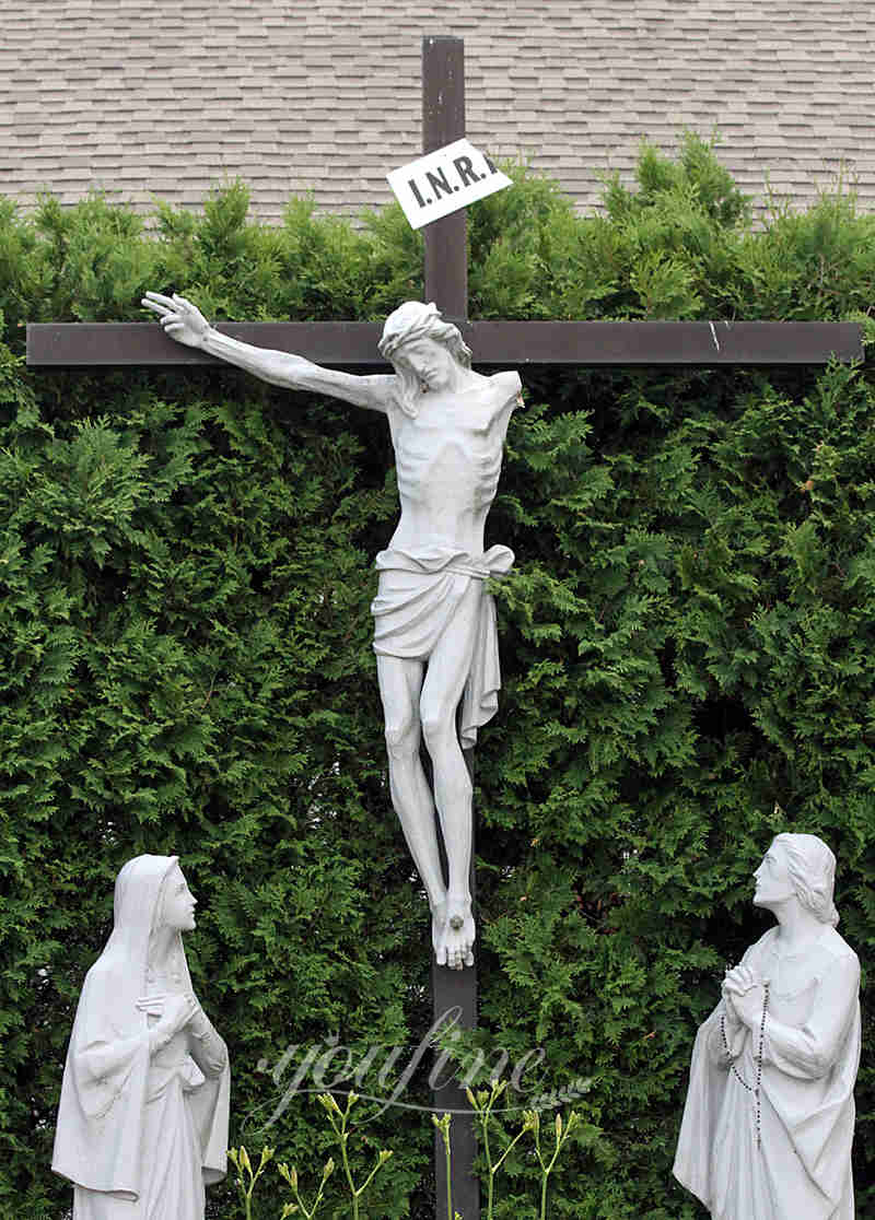 Jesus on the Cross Sculpture - YouFine Sculpture