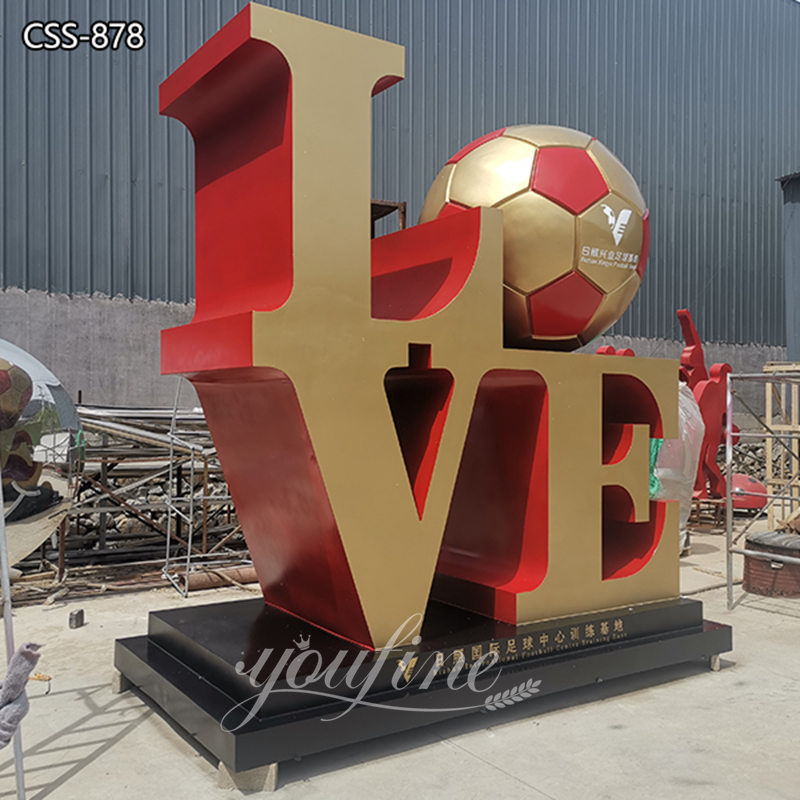 Stainless Steel Robert Indiana Love Sculpture for Sale CSS878 YouFine